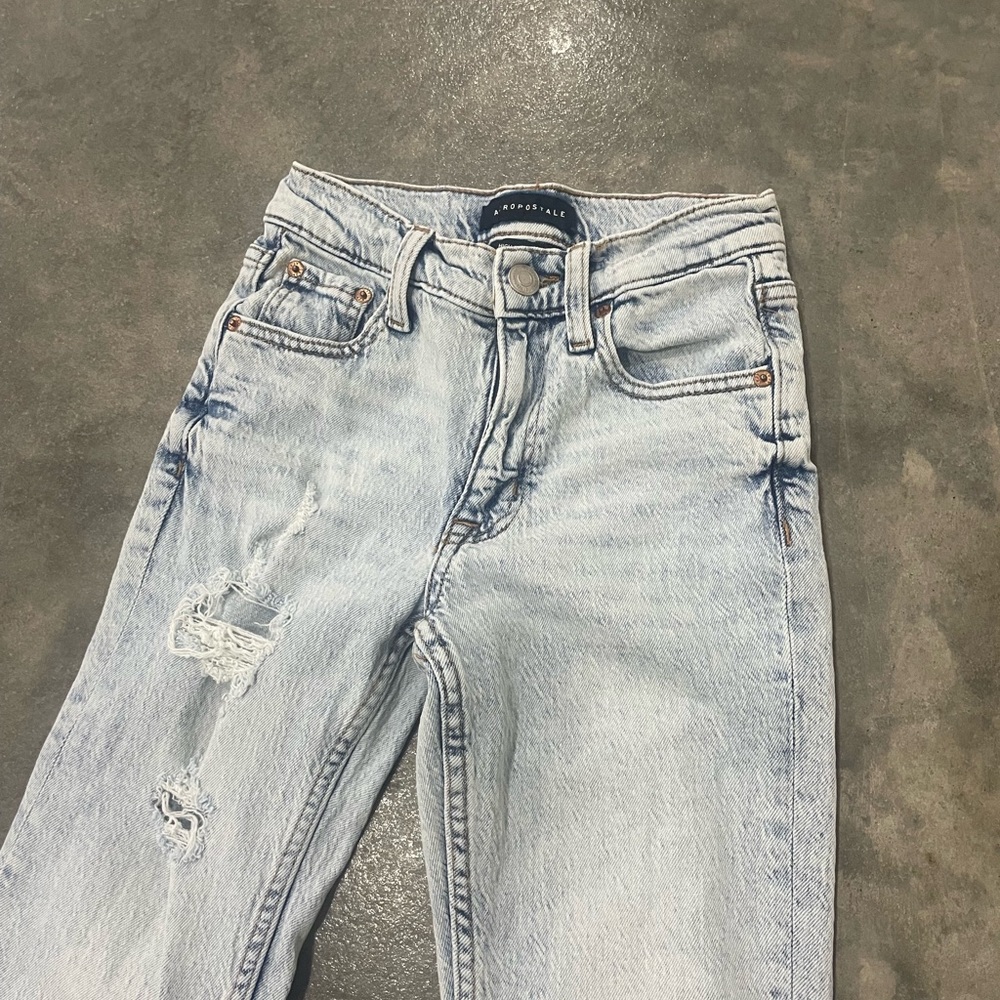 Aeropostale Light Wash Size 000S - Picture 3 of 5